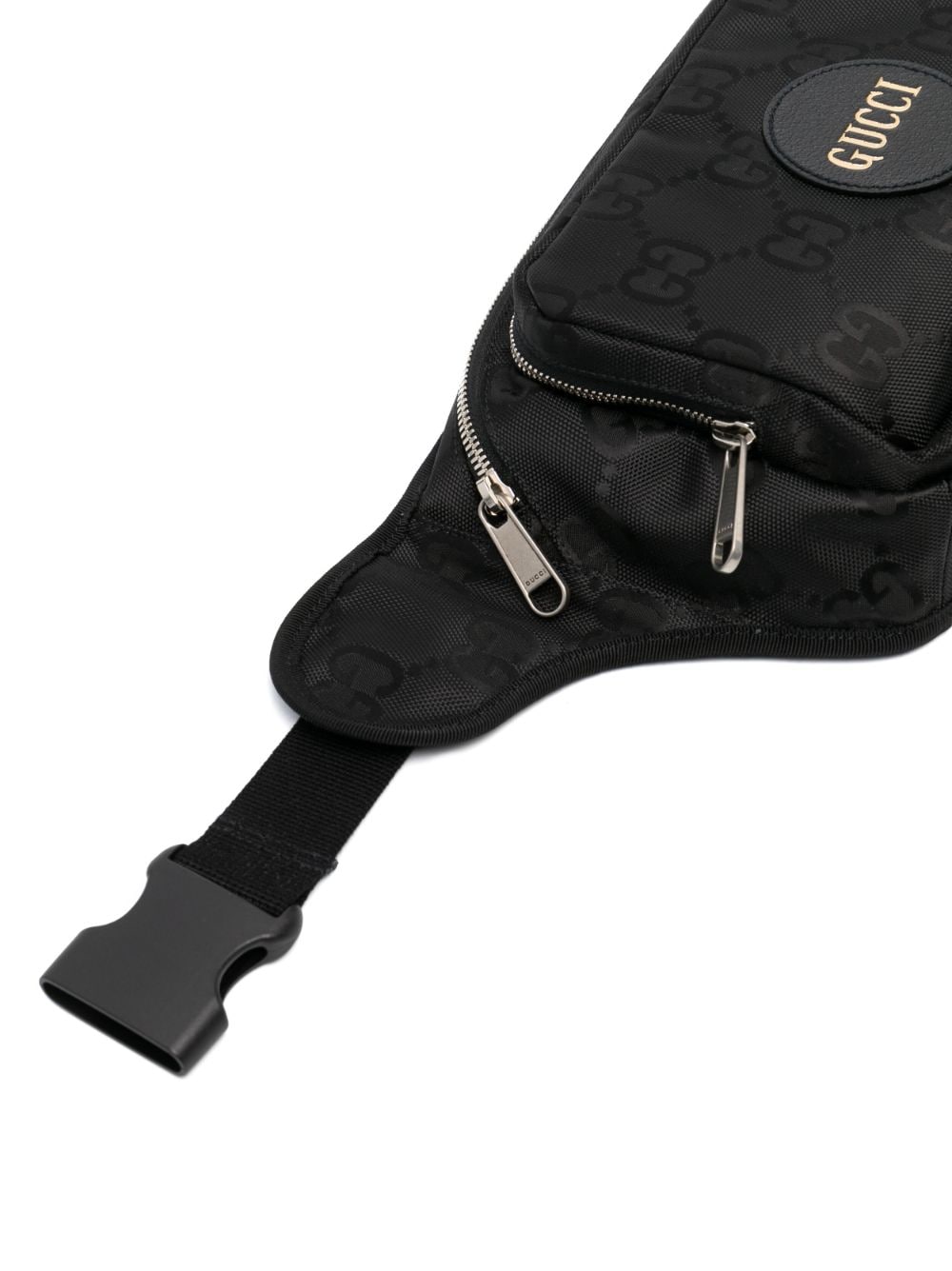 G*u*i double g logo-patch belt bag