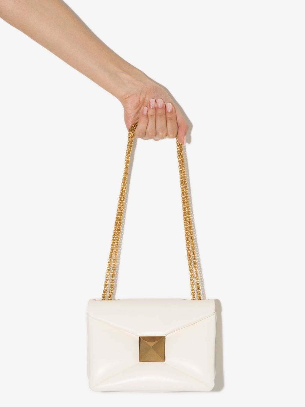 Valentino Garavani One Stud nappa-leather shoulder bag