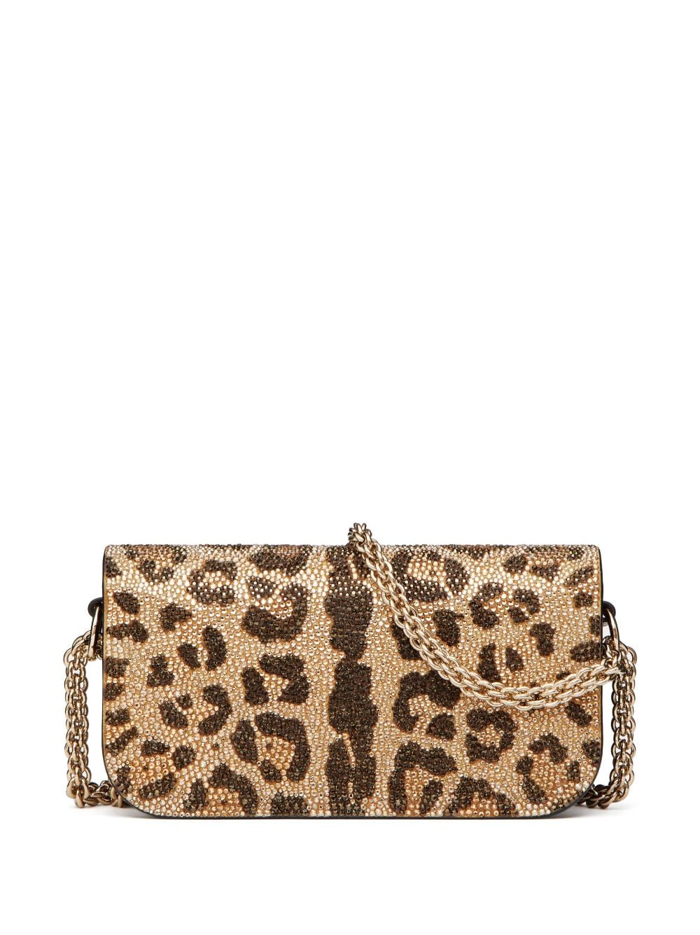 Valentino Garavani small Locò rhinestone-embellished shoulder bag