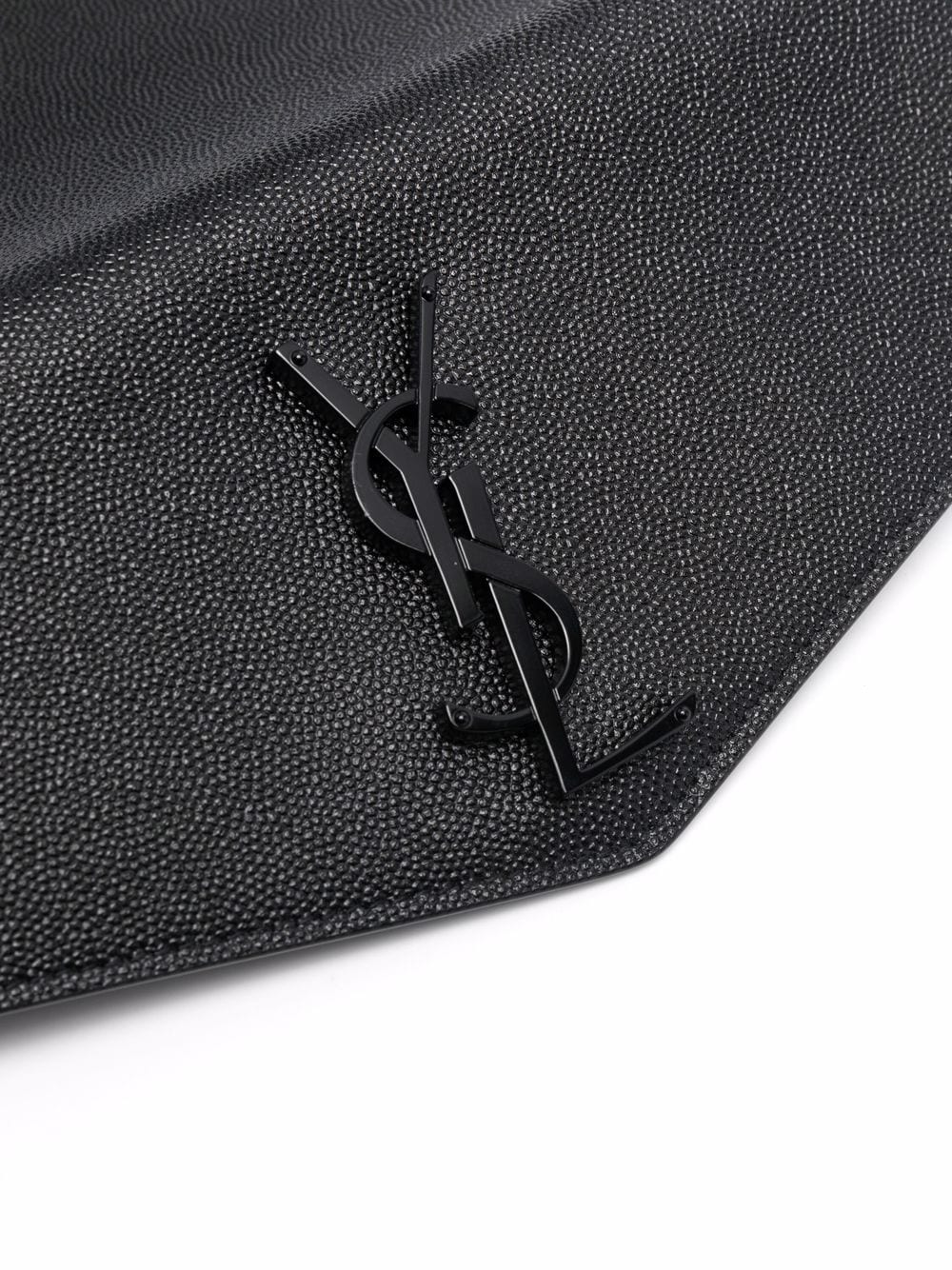 Saint Laurent Uptown YSL-plaque pouch