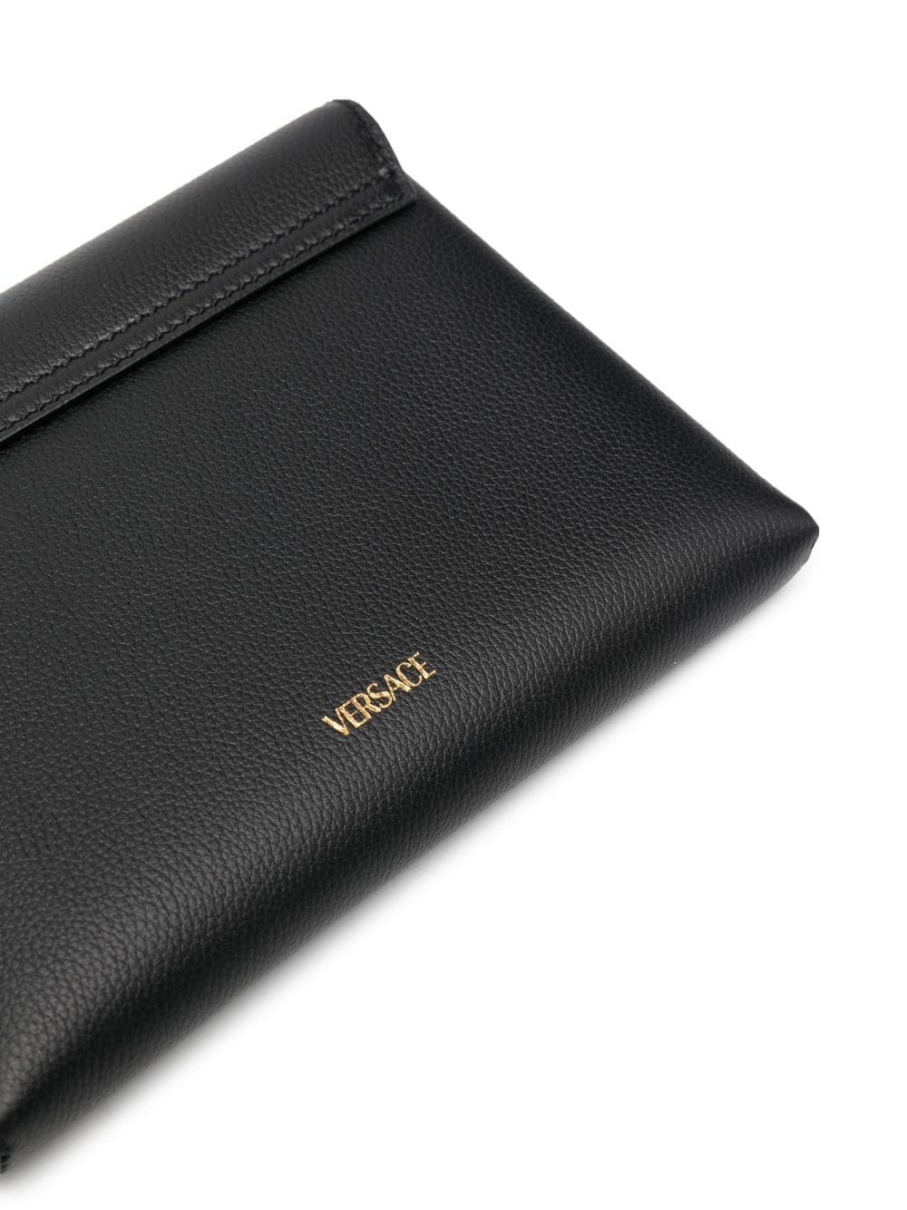 Versace Medusa-plaque leather crossbody bag