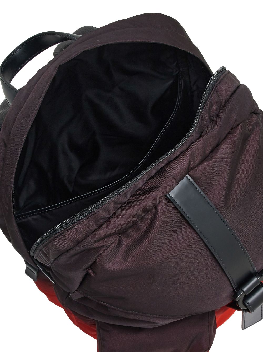 Ferragamo two-tone gradient zipped backpack