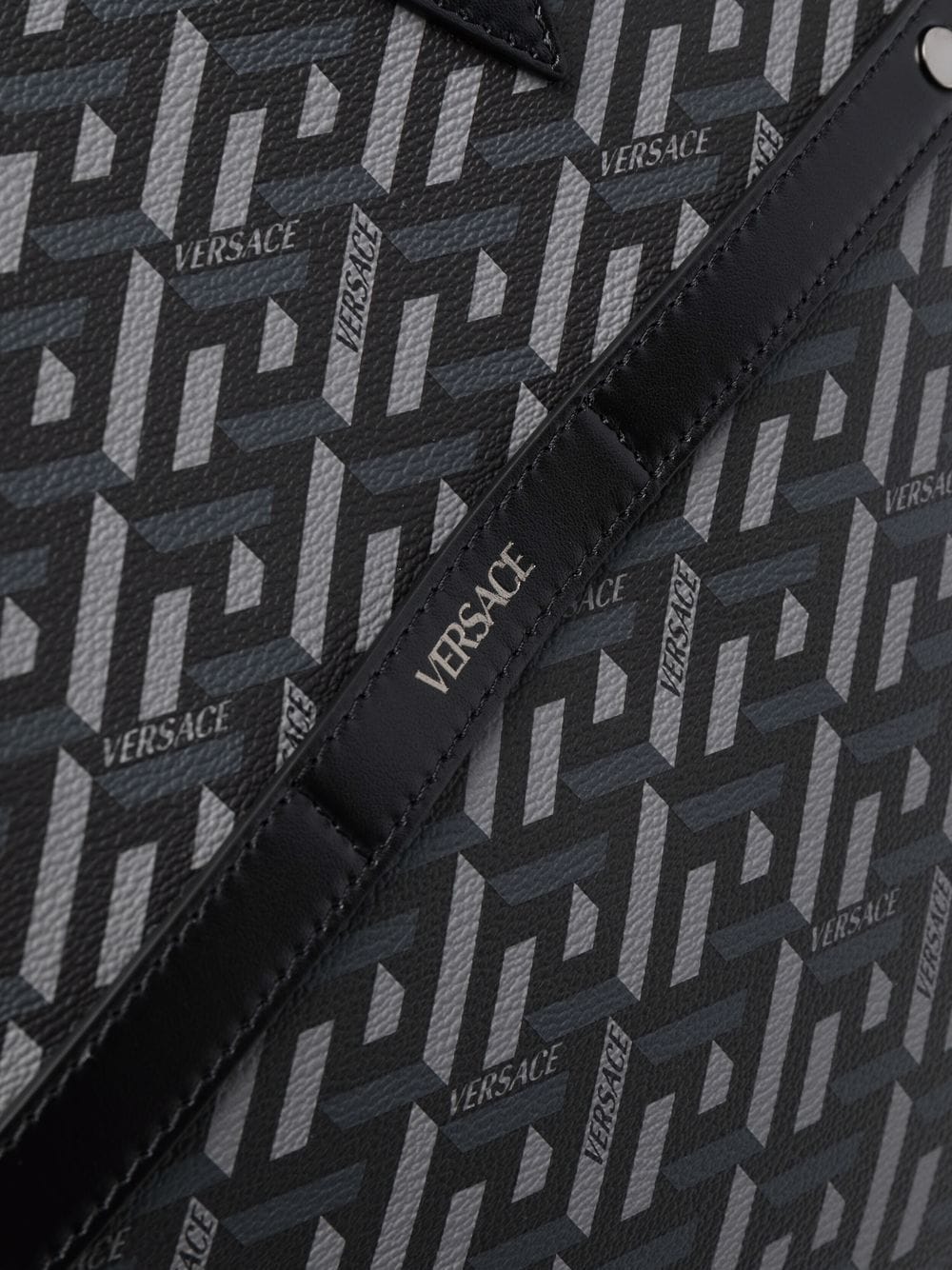 Versace Greca Signature tall tote bag