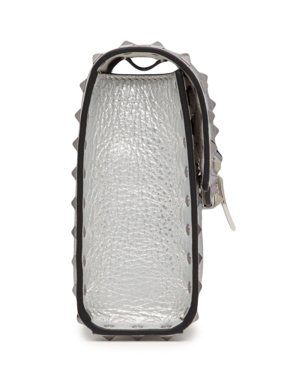 Valentino Garavani small Rockstud metallic crossbody bag