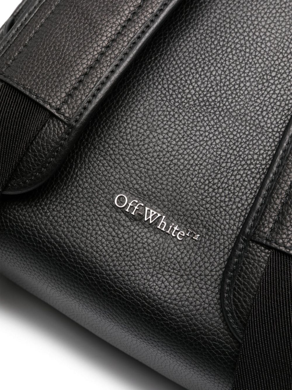 Off-White Diag-embossed leather backpack