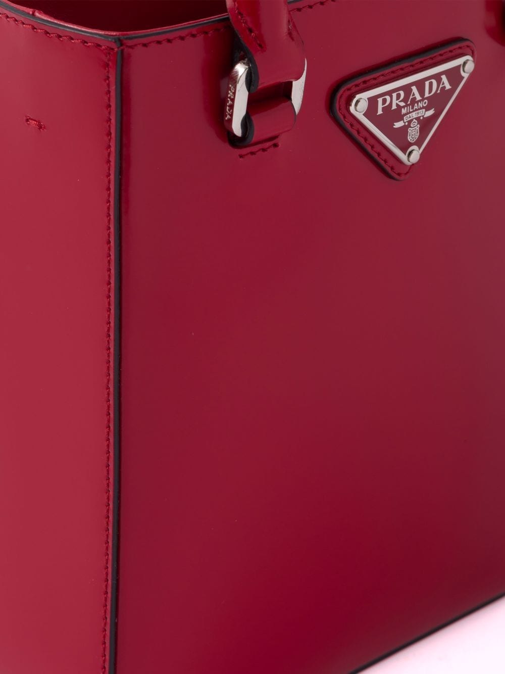 Pra*a small brushed tote bag