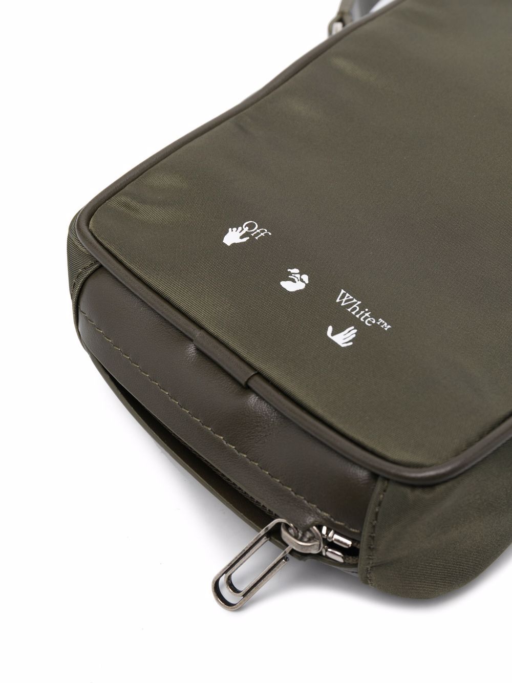 Off-White zip-around logo bag