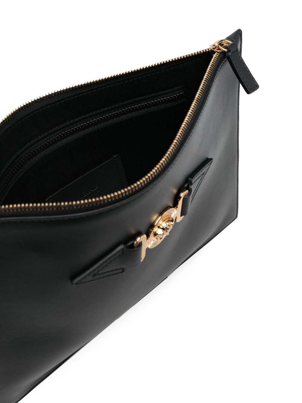 Versace Medusa-plaque detail clutch bag