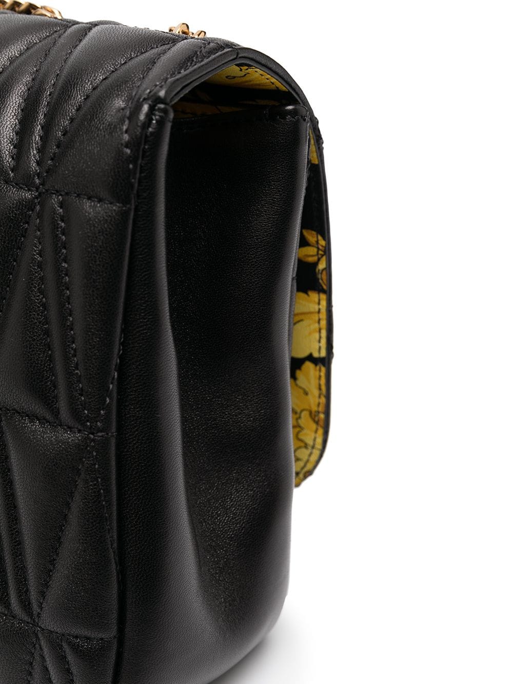 Versace Virtus quilted shoulder bag