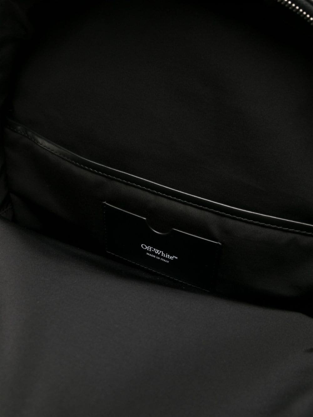Off-White embroidered-logo backpack