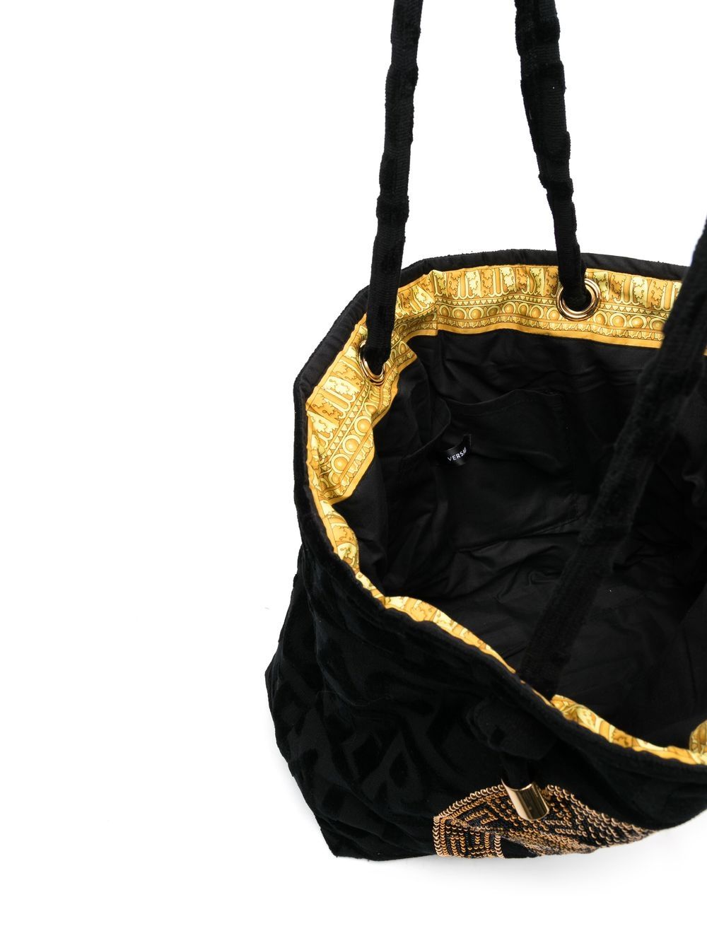 Versace Medusa-embellished tote bag