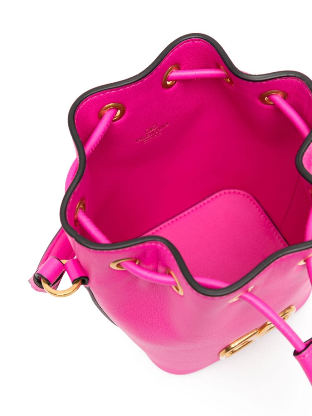 Valentino Garavani mini VLogo Signature leather bucket bag