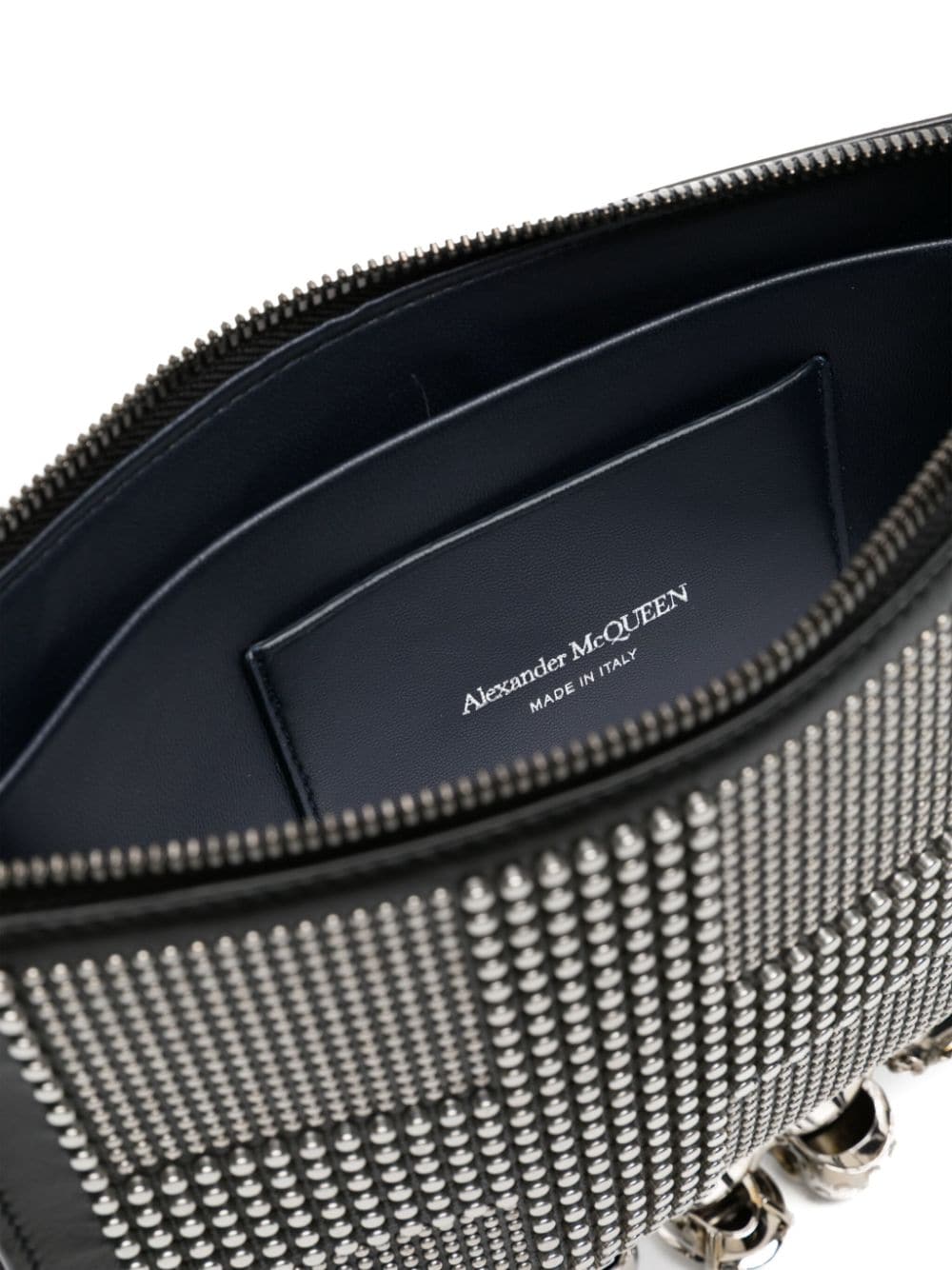 Alexander McQueen The Knuckle studded clutch bag