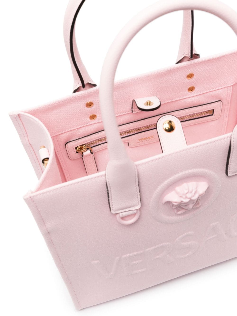 Versace small La Medusa canvas tote bag