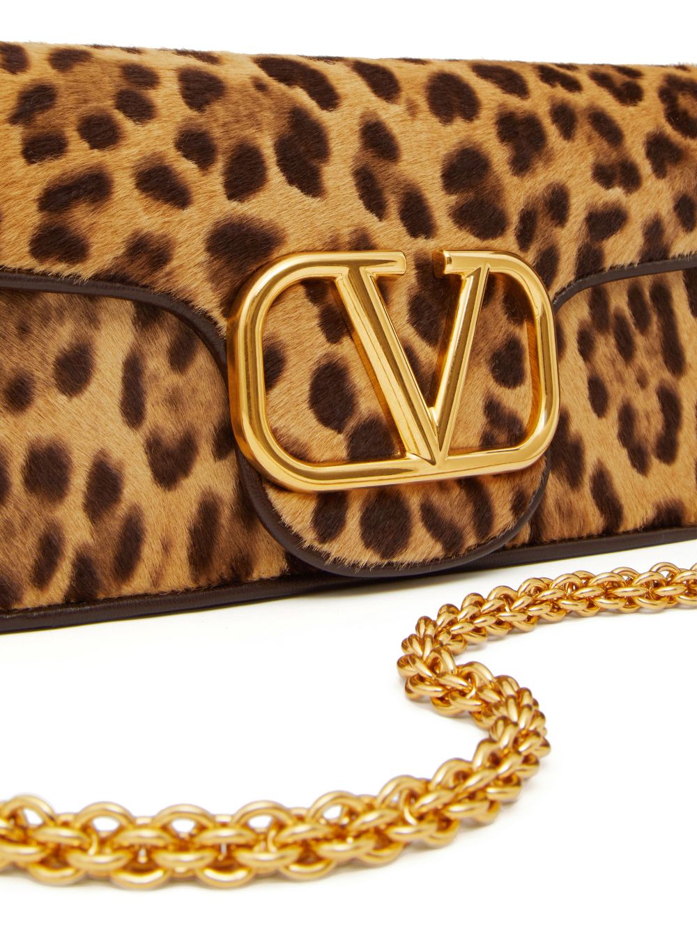 Valentino Garavani Locò calf-hair shoulder bag