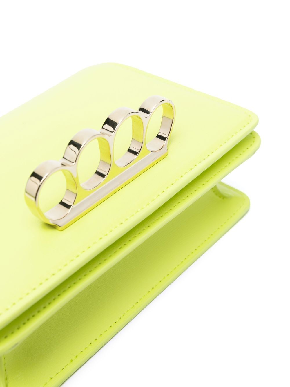 Alexander McQueen Four Ring Chain mini shoulder bag