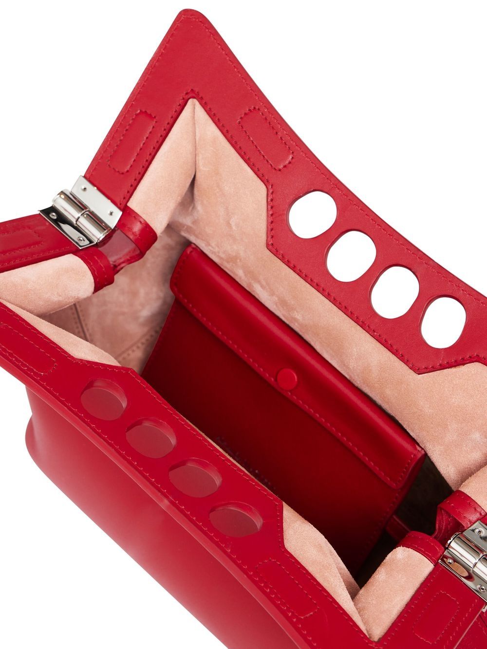 Alexander McQueen The Peak curved mini bag