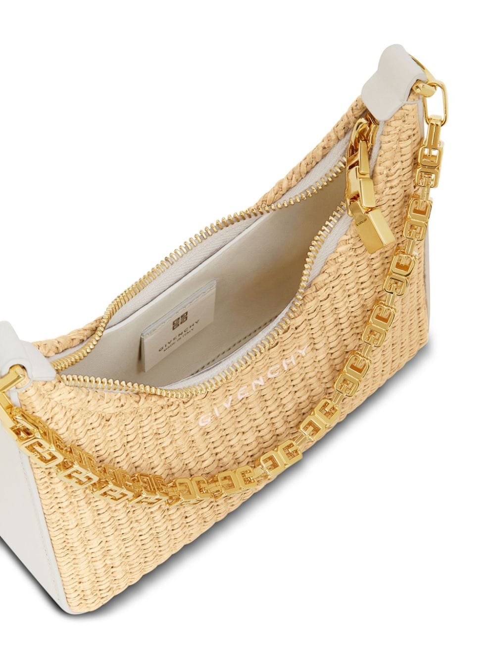 Givenchy Mini Moon interwoven-panel bag