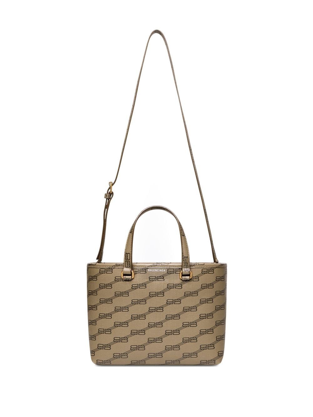 Ba*len*cia*ga small signature east-west shopper tote