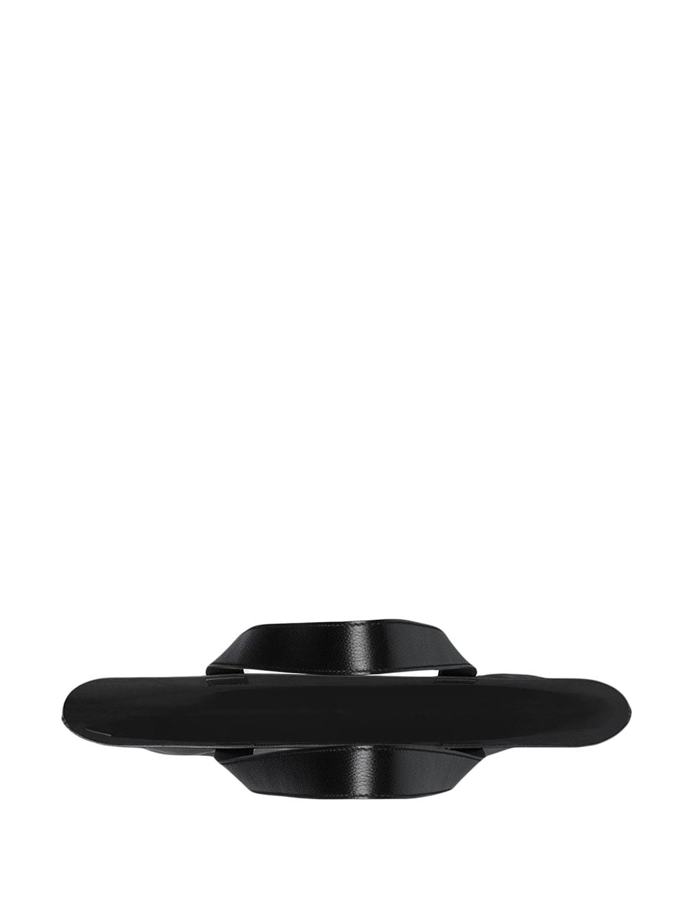 G*u*i logo-print leather tote bag