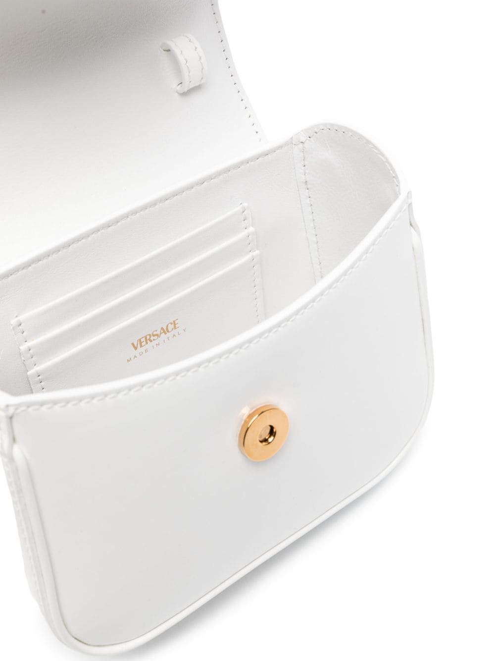 Versace La Medusa patent mini bag