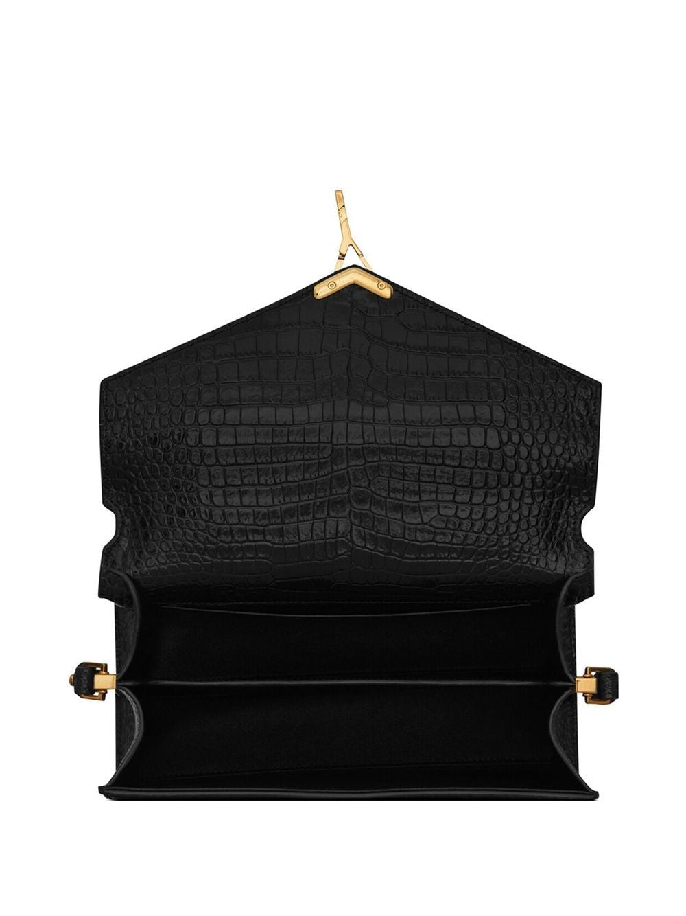 Saint Laurent Cassandra logo-plaque messenger-bag