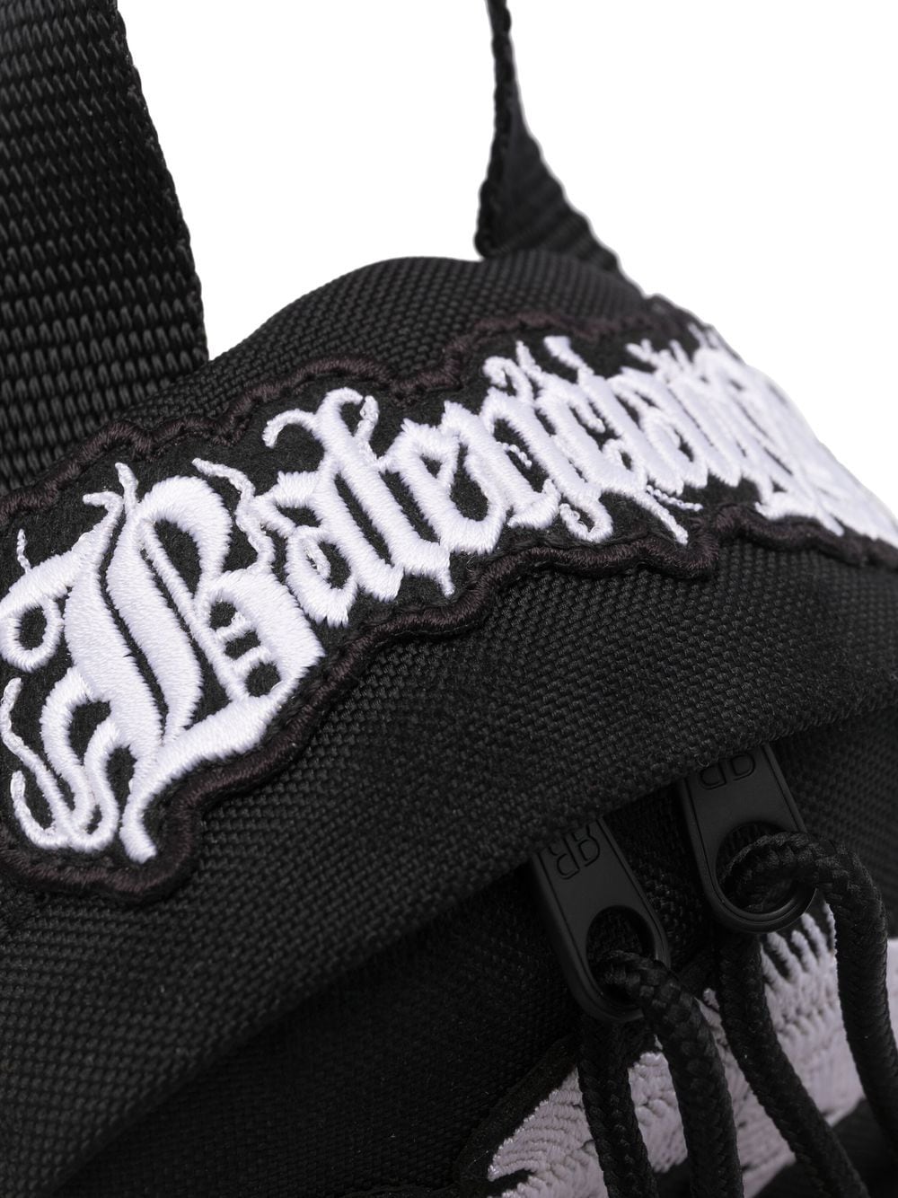 Ba*len*cia*ga patch-detail crossbody backpack