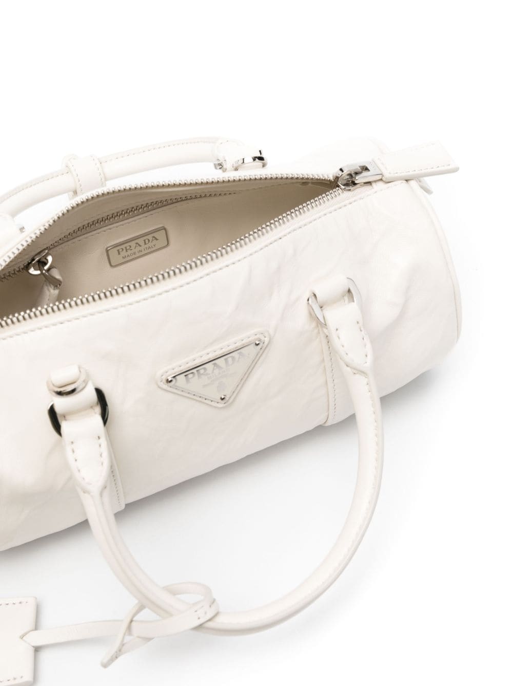 Pra*a leather tote bag