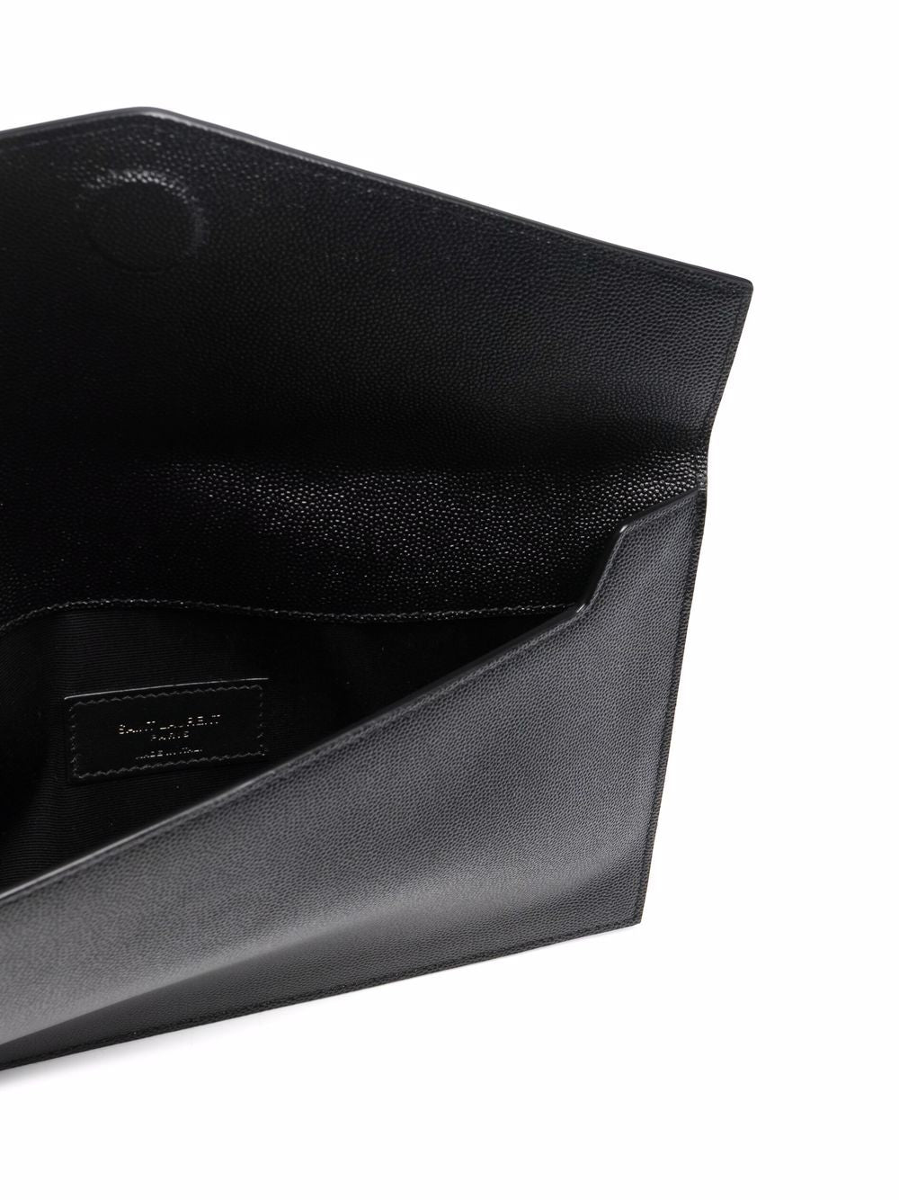 Saint Laurent Uptown YSL-plaque pouch