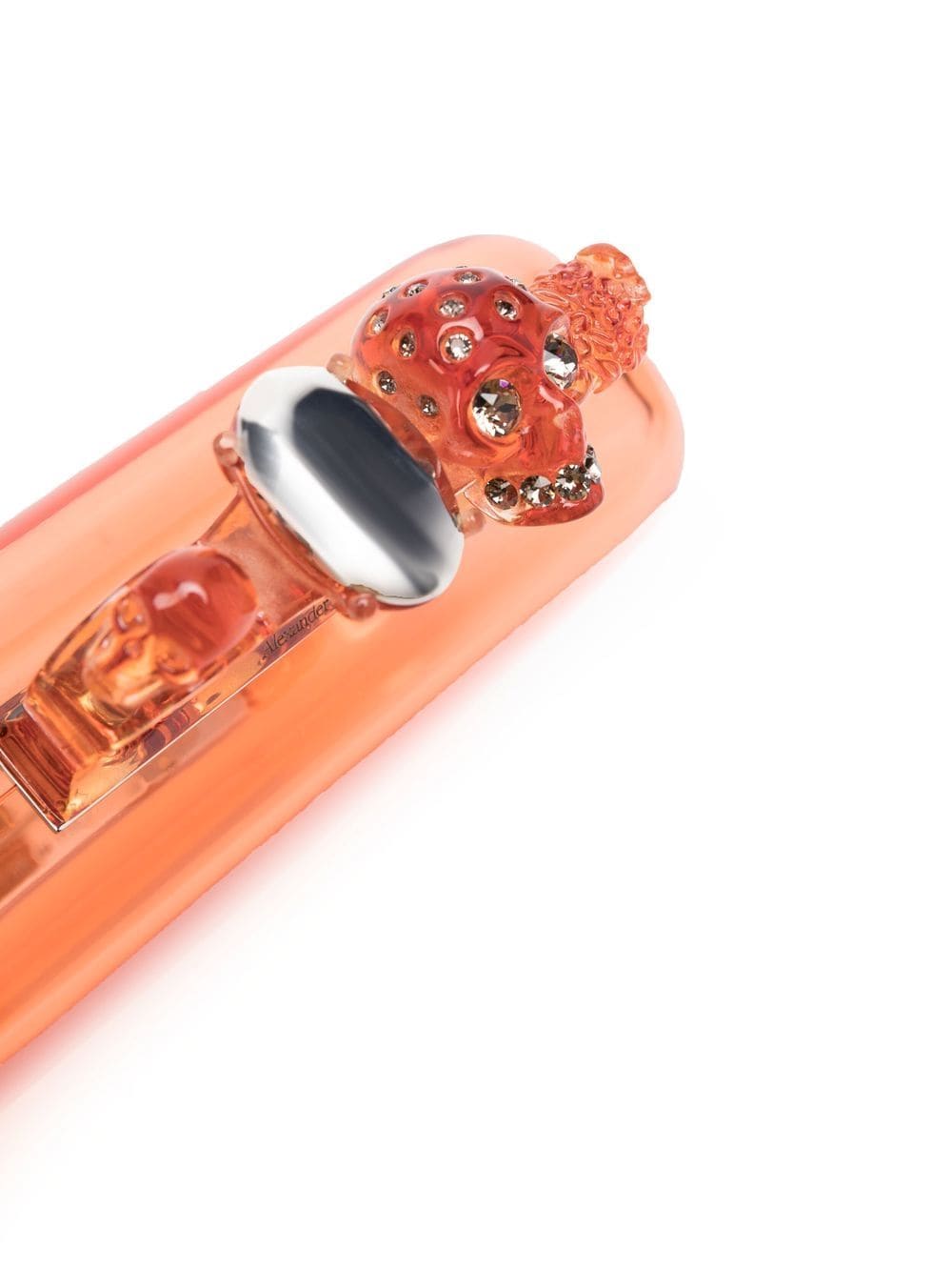 Alexander McQueen Four Ring clutch bag