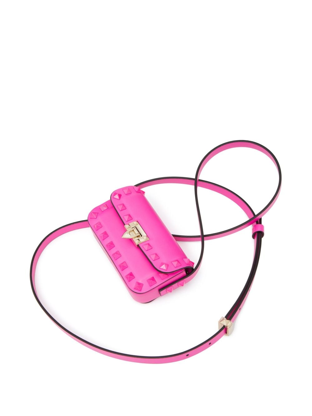 Valentino Garavani micro Rockstud23 leather shoulder bag