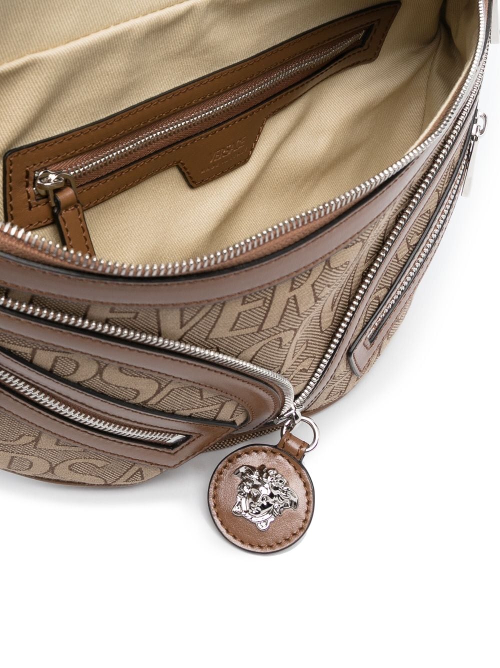 Versace Versace Allover-print belt bag