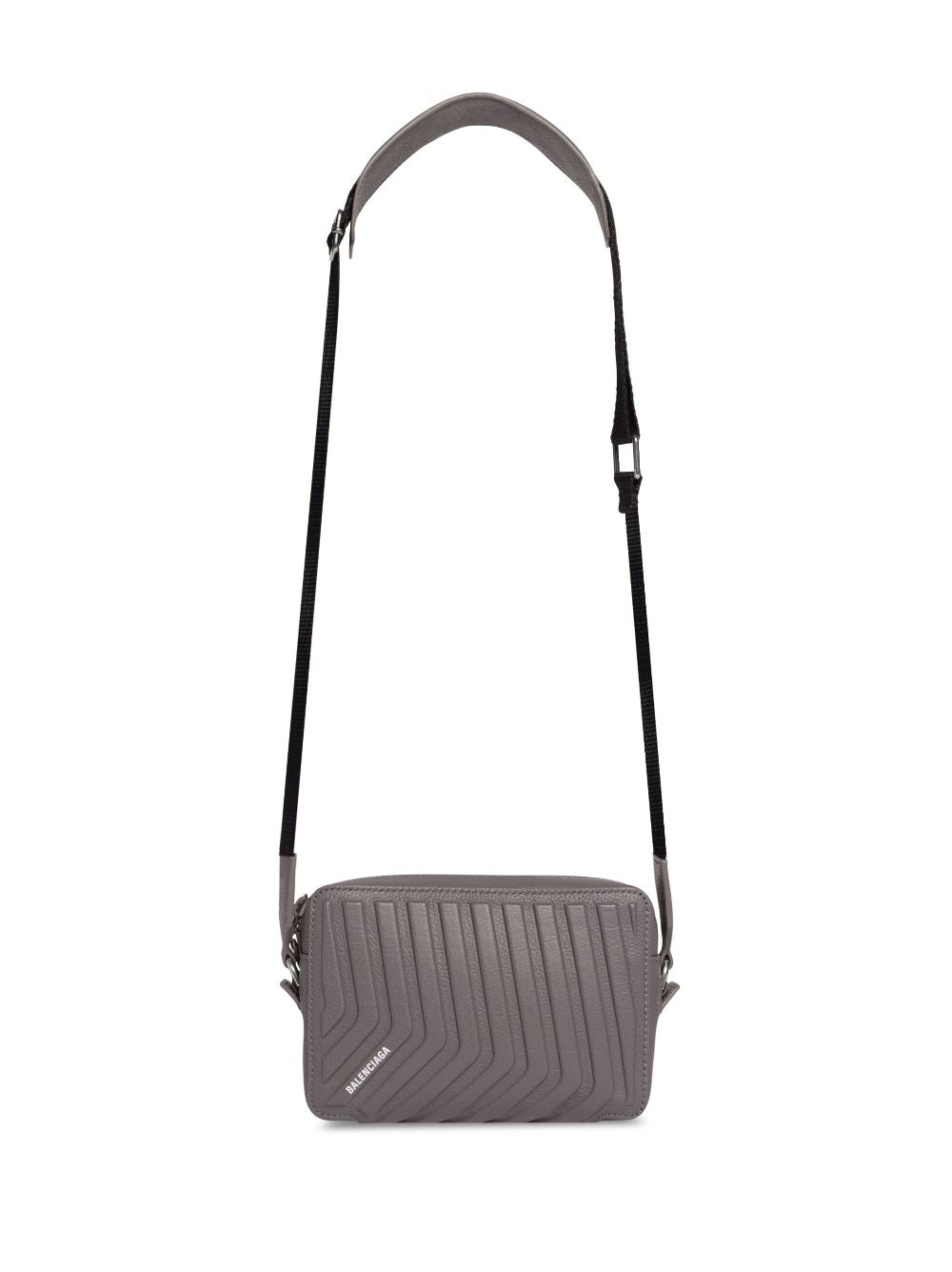 Ba*len*cia*ga car embossed-leather camera bag