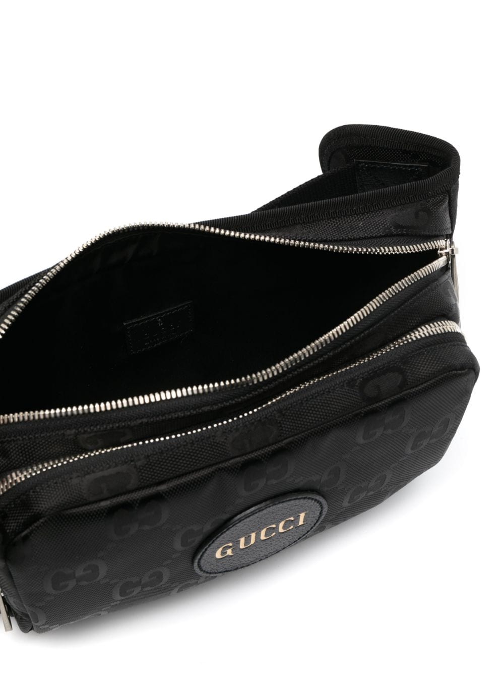 G*u*i double g logo-patch belt bag