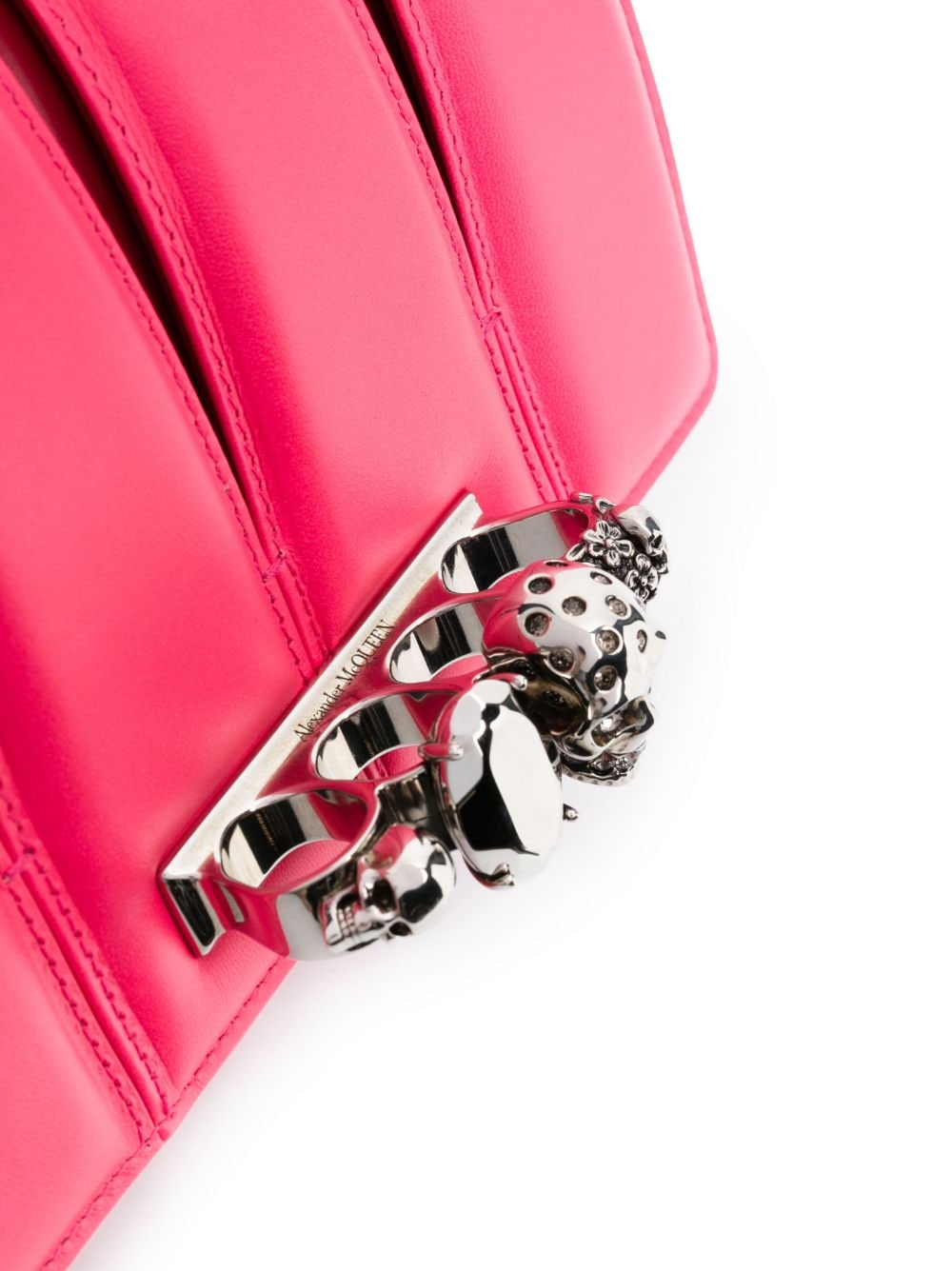 Alexander McQueen The Slash studded chain-link bag