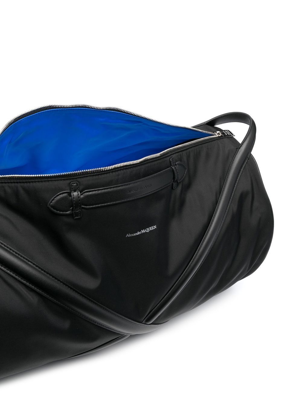 Alexander McQueen criss-cross strap detail holdall