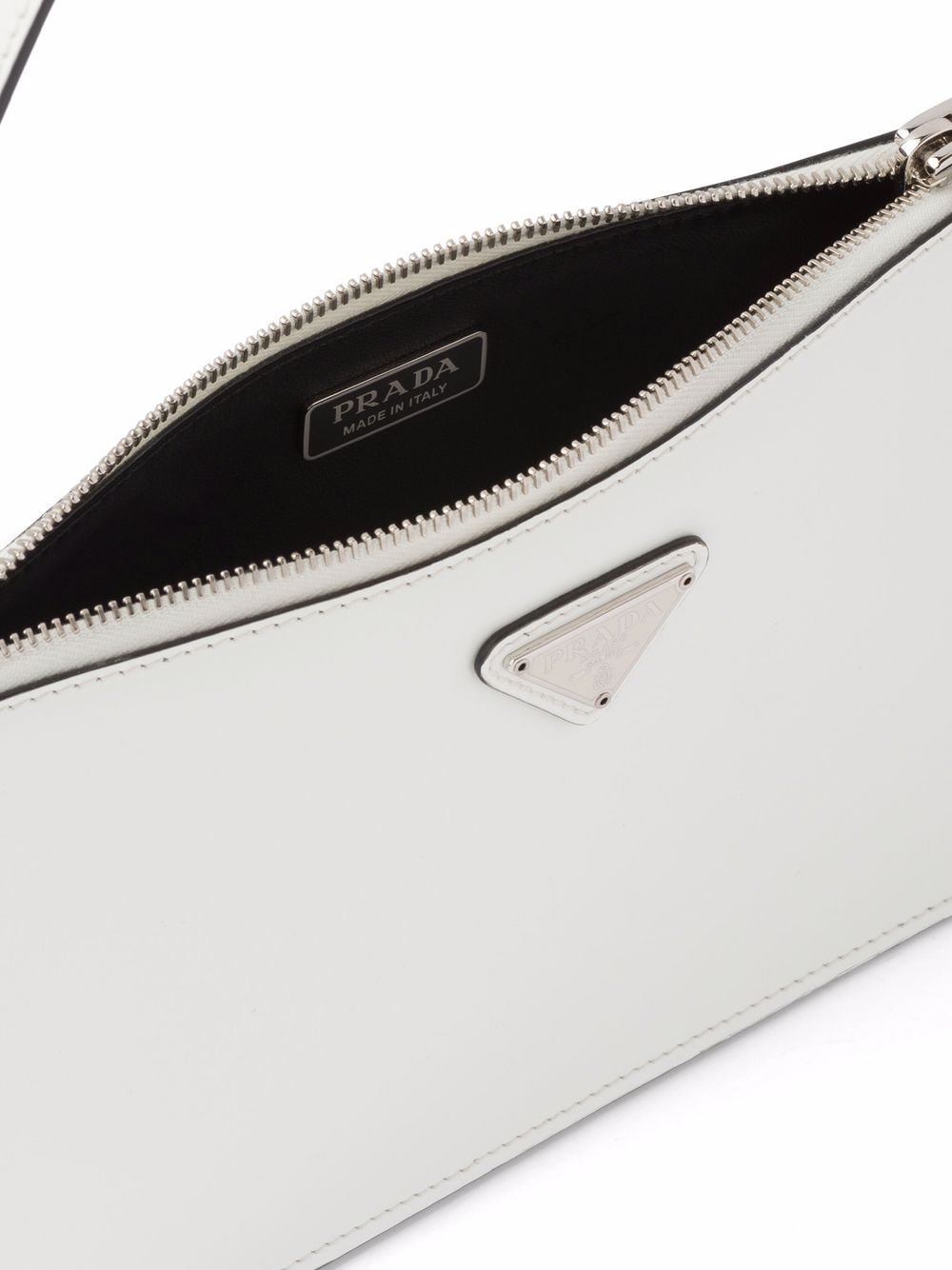 Pra*a triangle-plaque shoulder bag