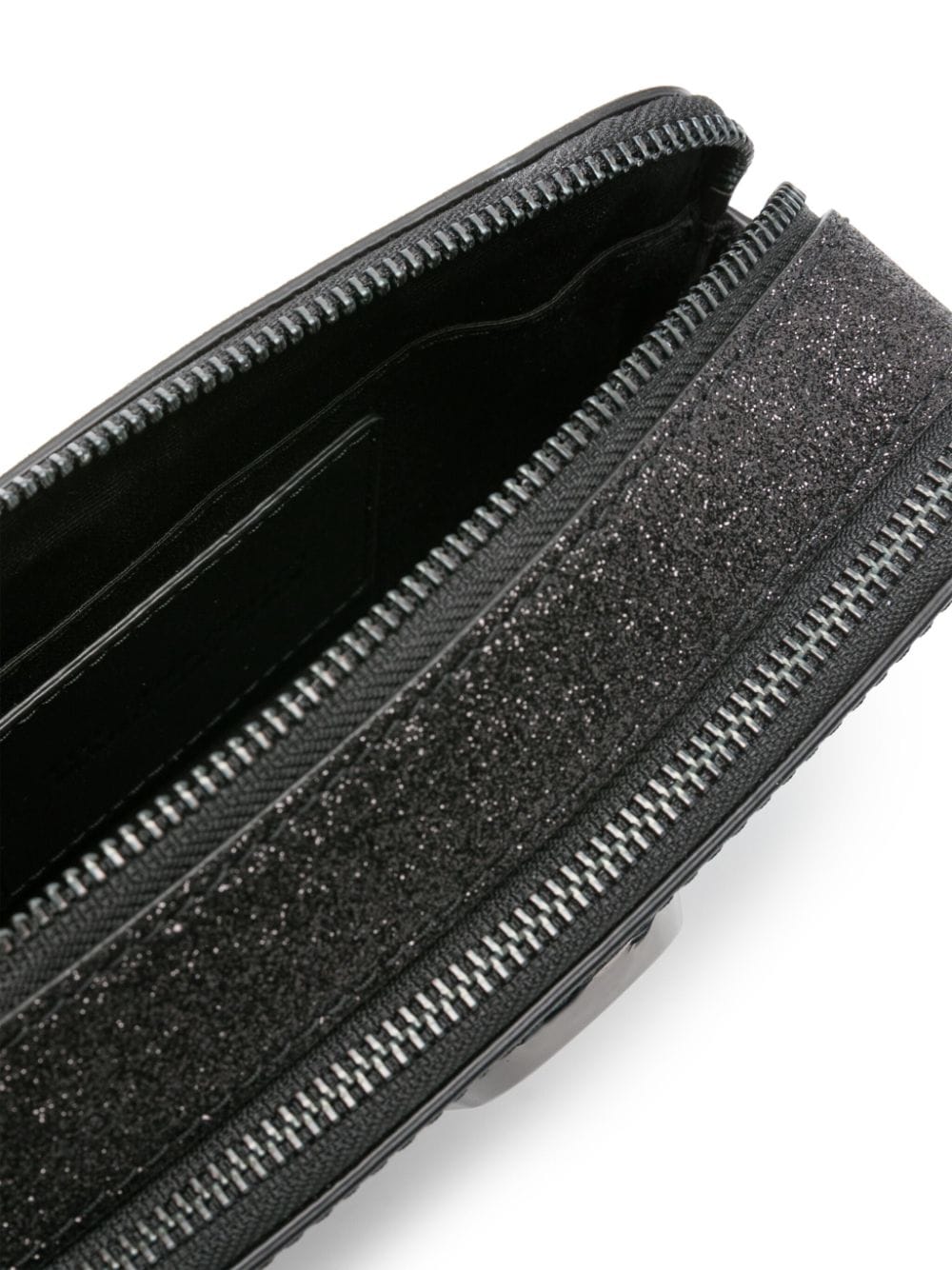 Marc Jacobs The Metallic Glitter Snapshot camera bag