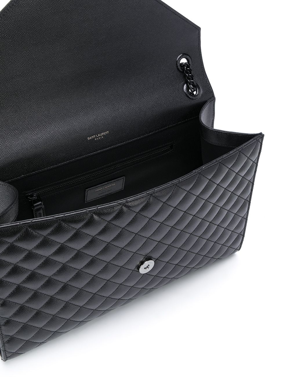 Saint Laurent Envelope quilted shoulder bag