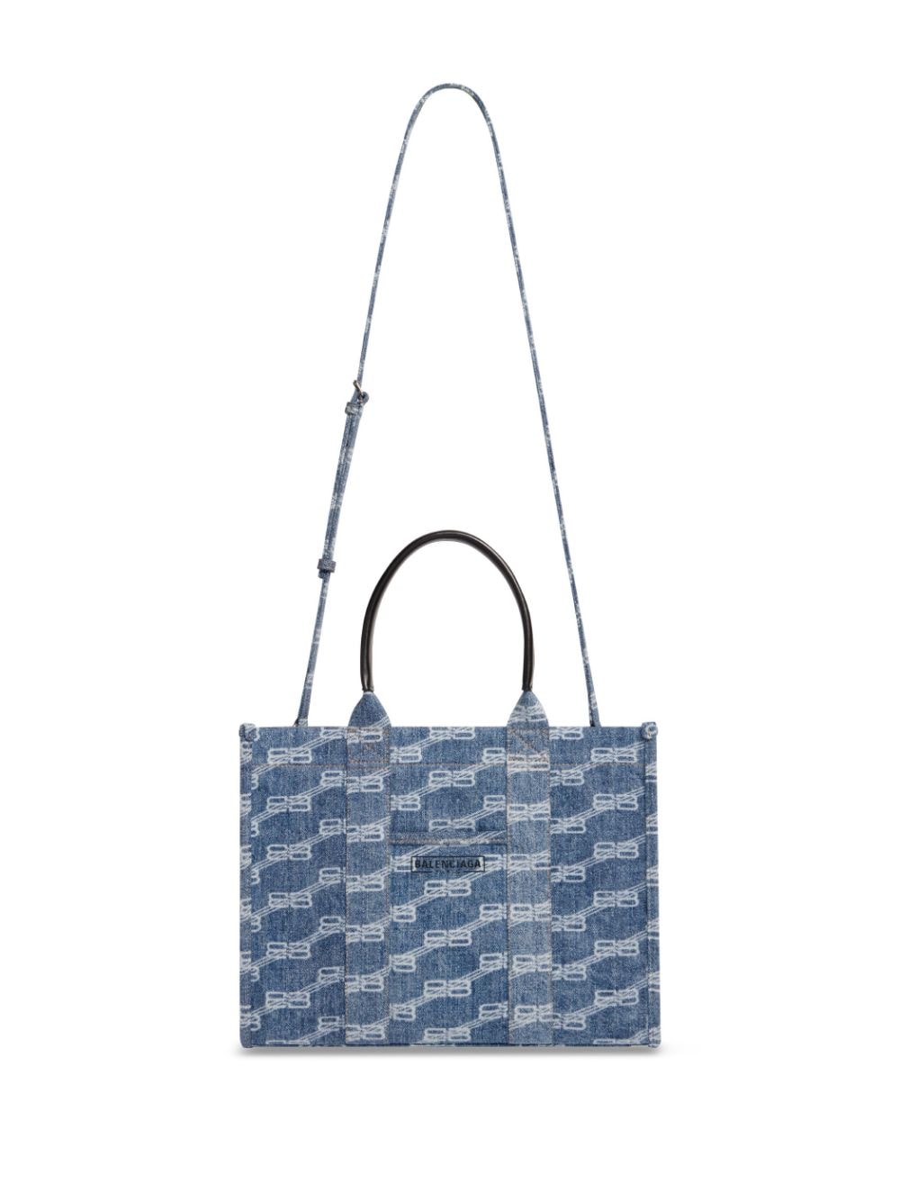Ba*len*cia*ga hardware bb monogram-print tote bag