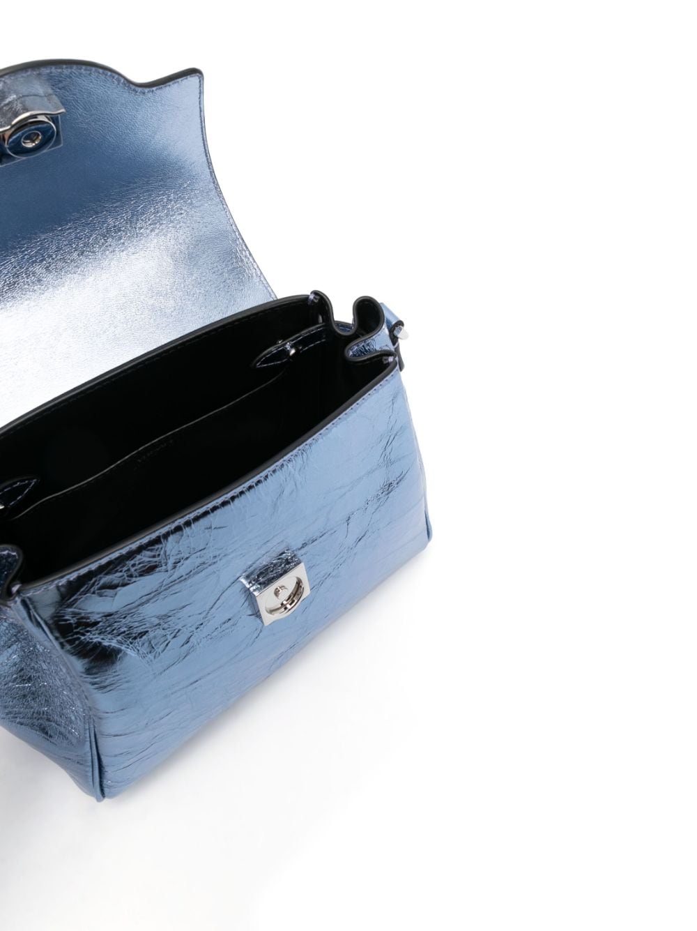 Versace small La Medusa Metallic leather tote bag