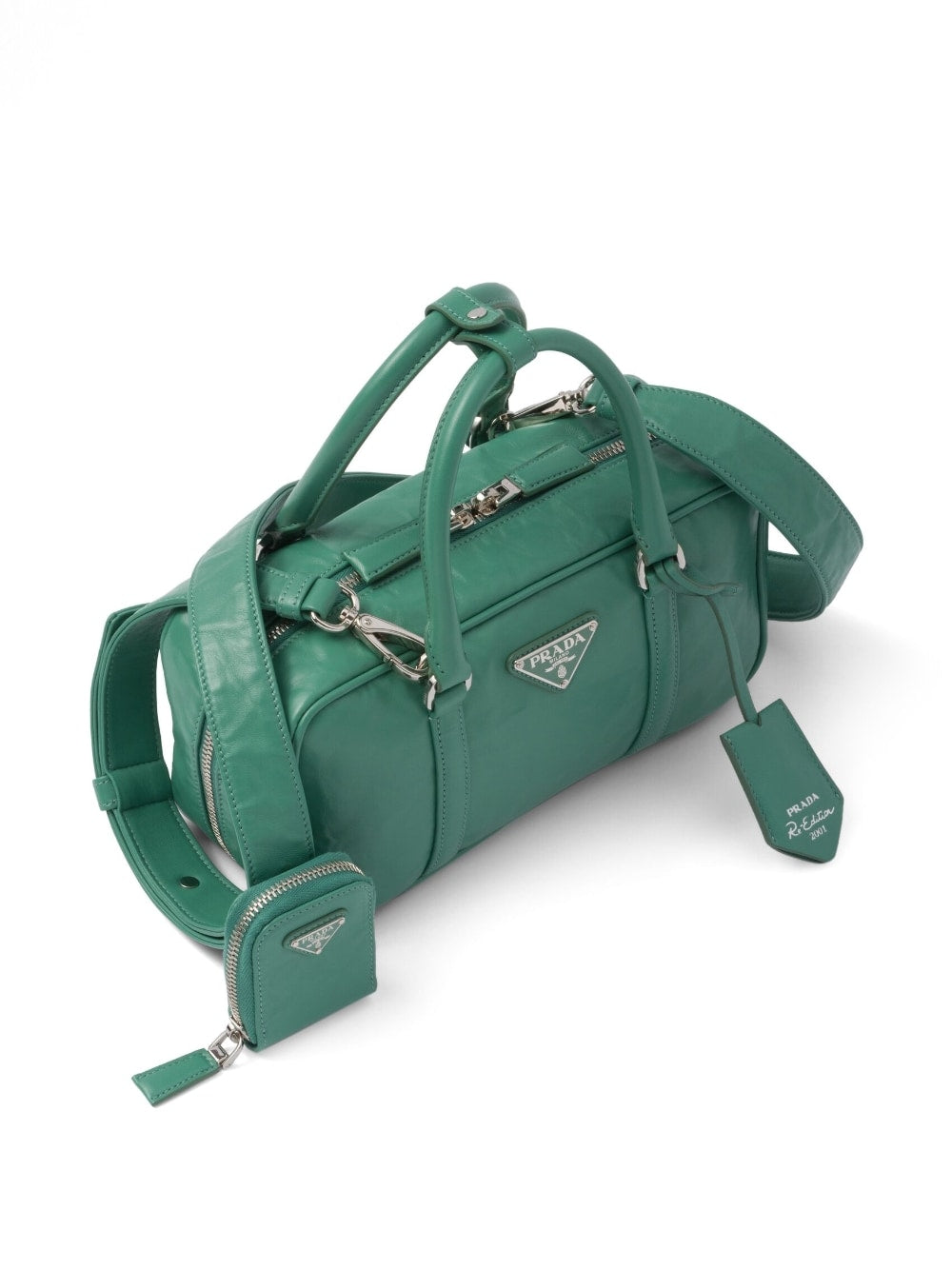 Pra*a small lambskin tote tbag