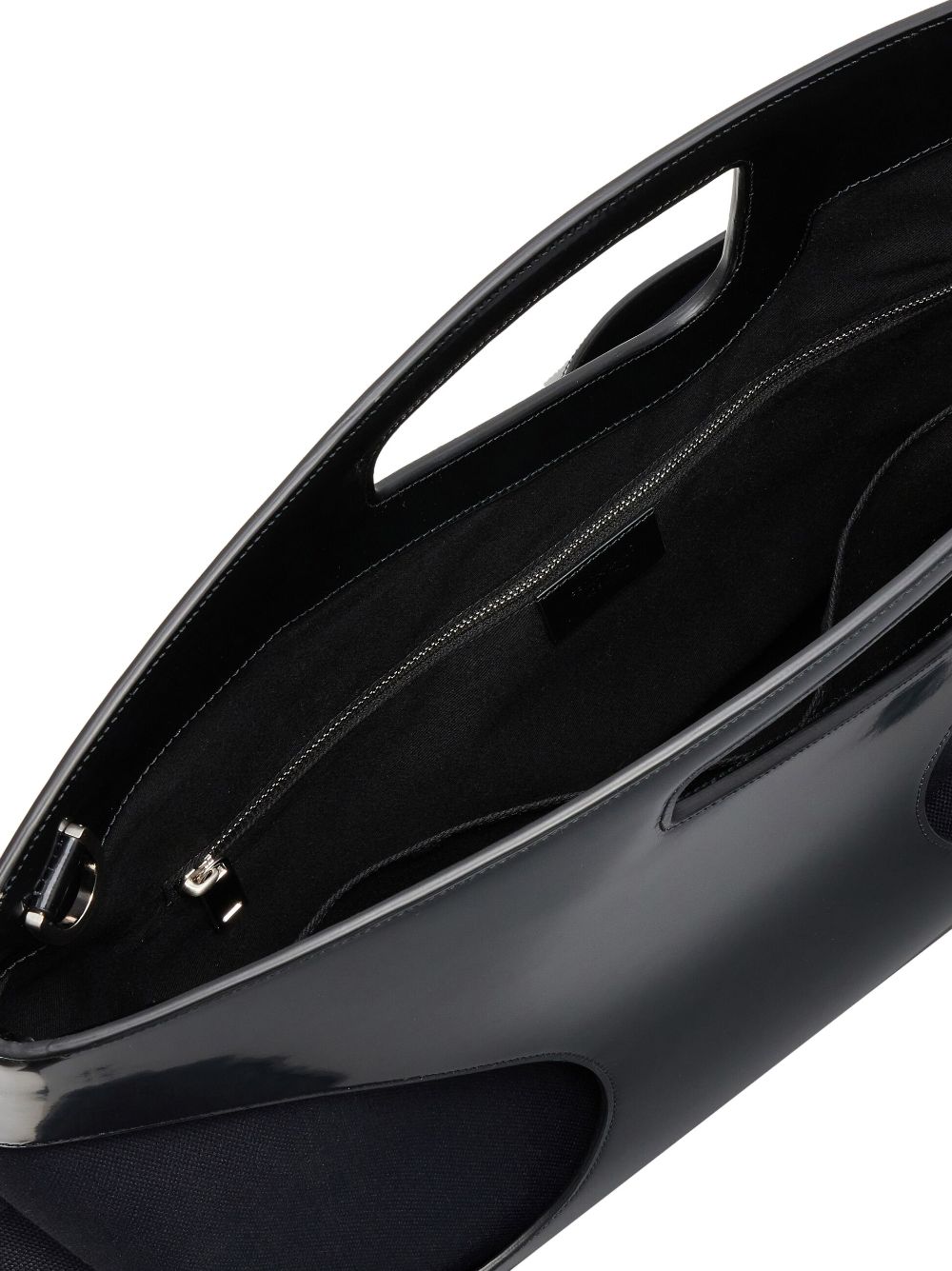 Ferragamo cut-out top handle bag