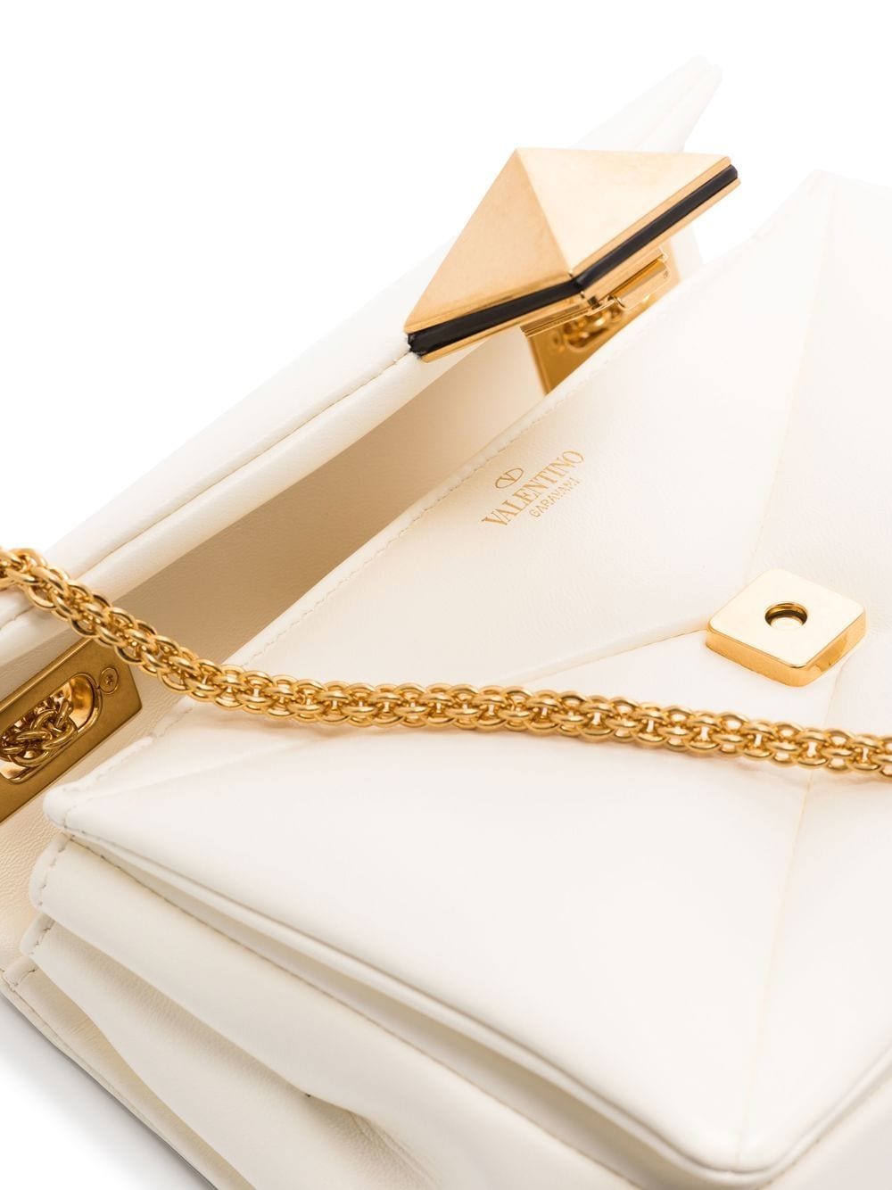 Valentino Garavani One Stud nappa-leather shoulder bag