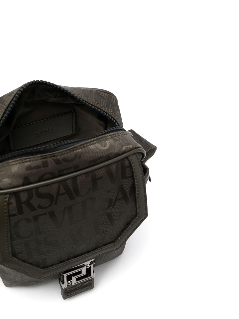 Versace Greca-plaque logo-print bag