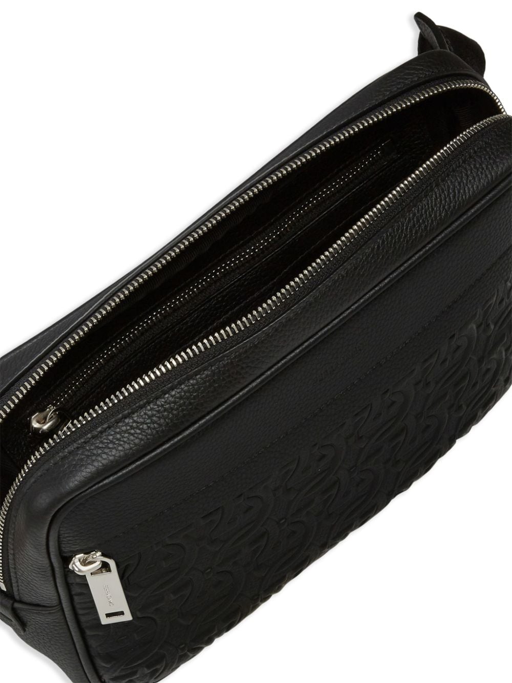 Ferragamo Gancini-embossed leather bag