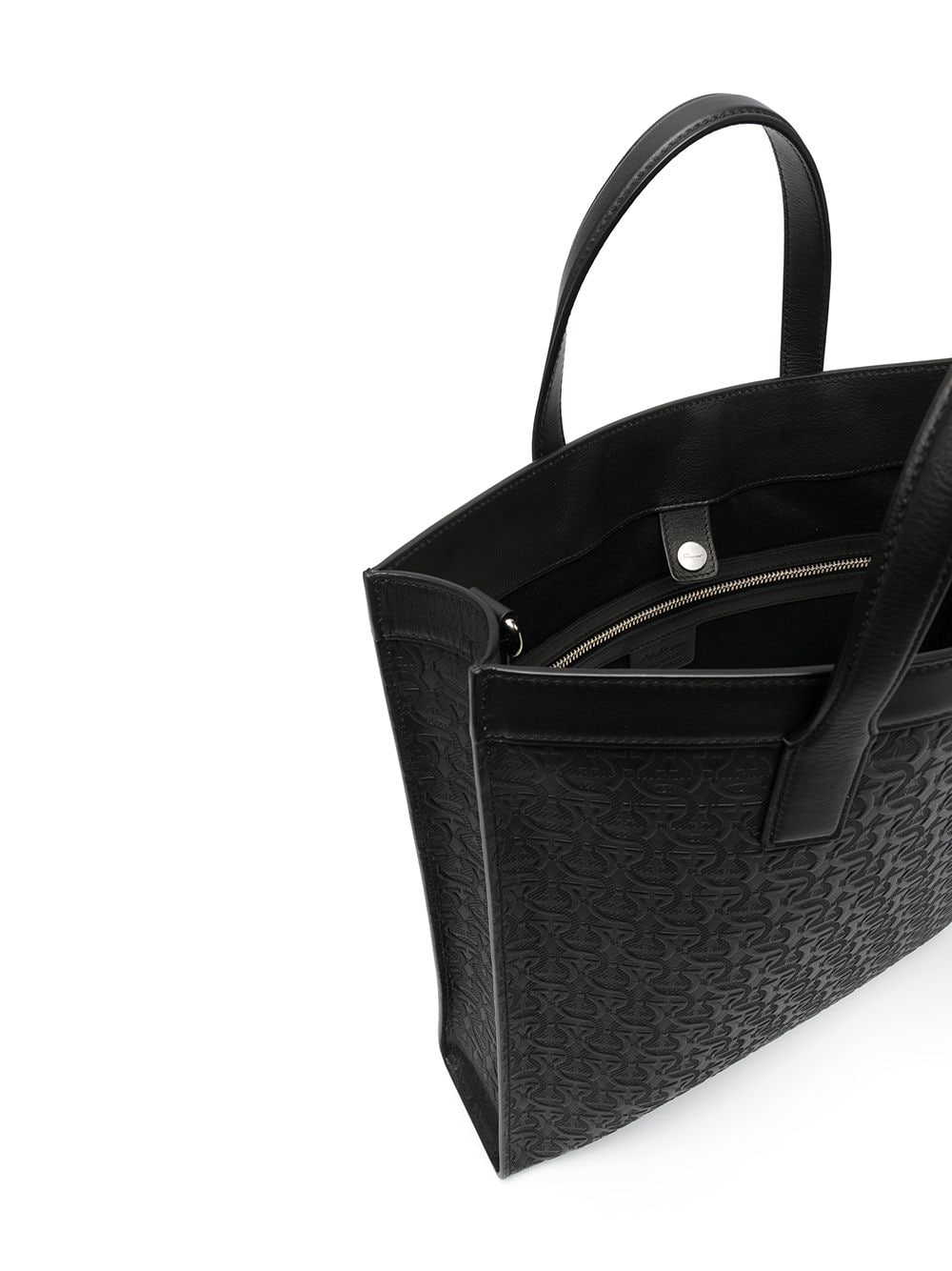 Ferragamo logo-embossed tote bag