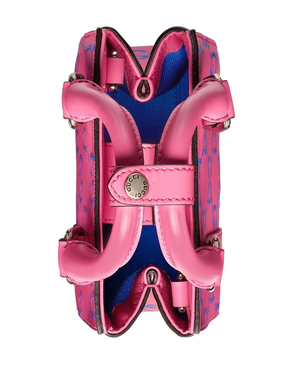 G*u*i gg logo-embossed mini tote bag