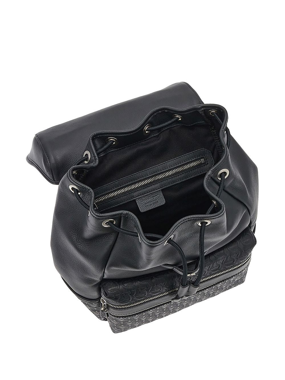 Ferragamo Gancini debossed backpack