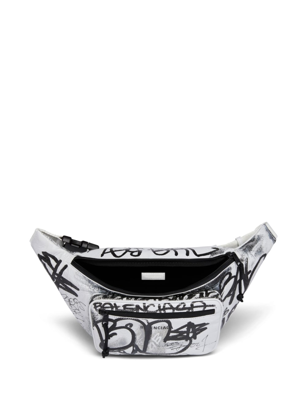 Ba*len*cia*ga graffiti-print belt bag